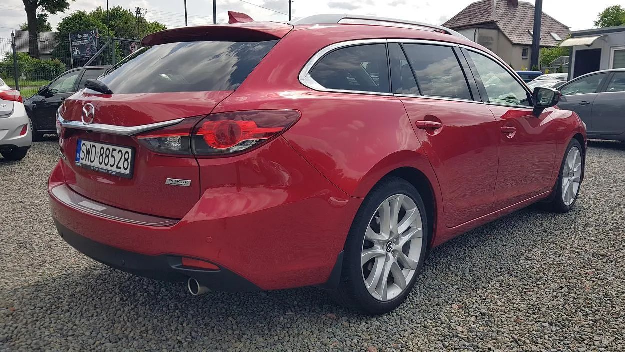Mazda 6 2.5 192KM Krajowy Orygnialny Przebieg GWARANCJA Bardzo Zadbany SERWIS