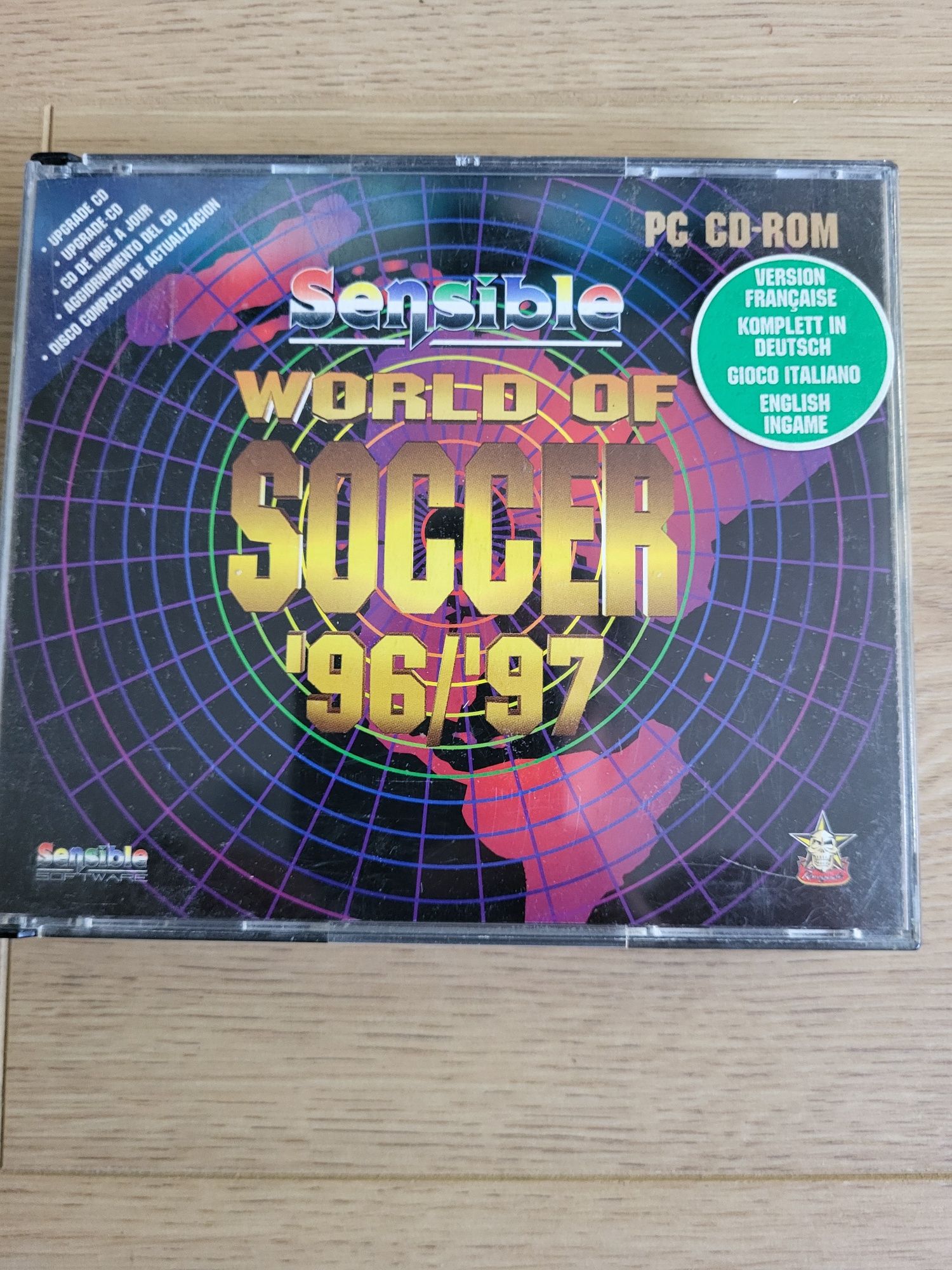 Gra PC CD Sensible World of Soccer 96/97 upgrade oryginał