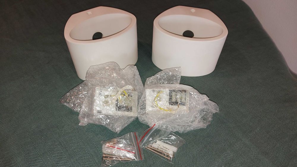 Aplique de parede em gesso da Area