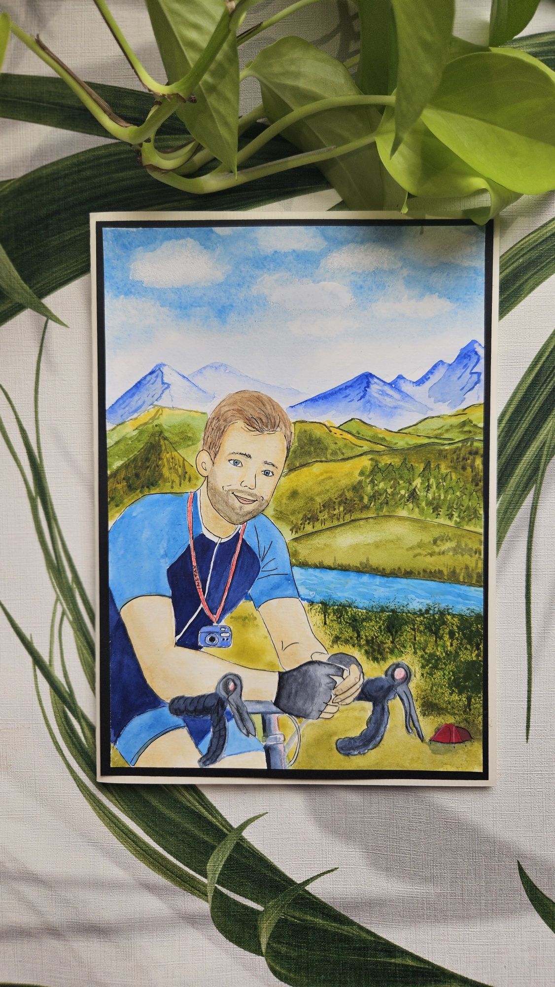 Personalizowana kartka urodzinowa pożegnanie z pracy chrzest ślub