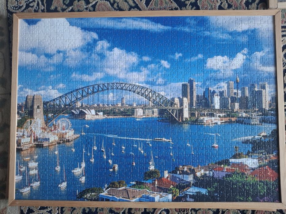 Puzzle obraz w ramce