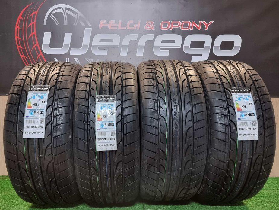 NOWE OPONY LETNIE 255/45/R19 100V Dunlop SP Maxx