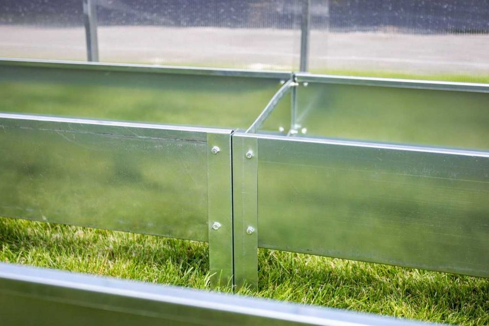 Grządka podwyższona metalowa ocynkowana 2m*0,65m*0,2m