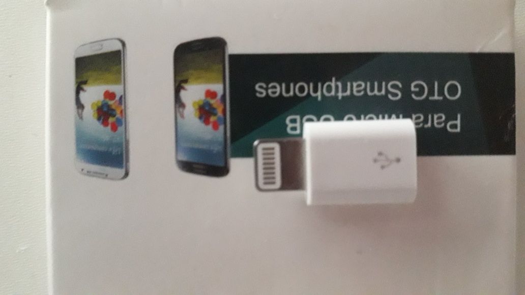 Adaptador  Novo USB Micro SD OTG Smartphones  com Adaptateur iPhone...