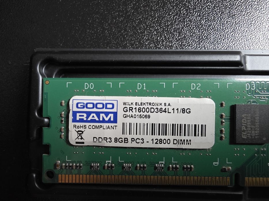 DDR3 1600mhz 1x8gb Goodram