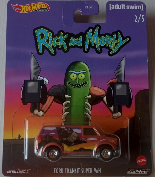 Hot wheels (rodas de borracha) Ford Transit Super Van