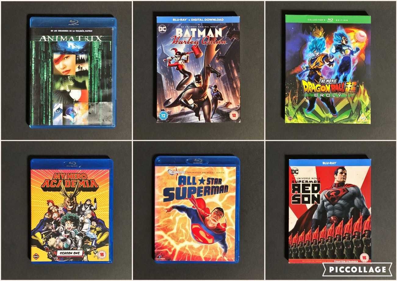 FILME BLU-RAY [desde 14€] Batman DComics Dragon Ball My Hero Superman