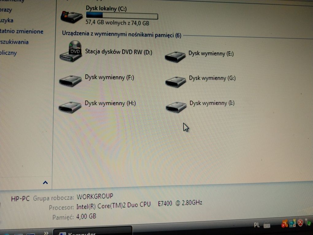 Komputer stacjonarny hp compaq