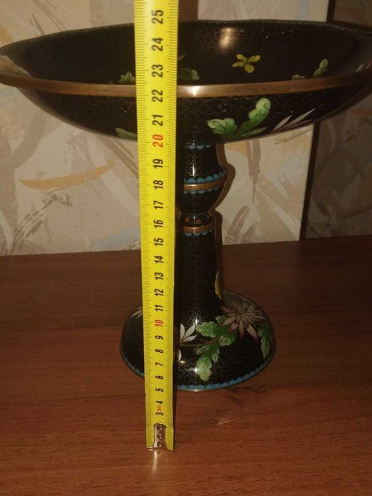 Ваза для фруктів, клуазоне, Китай, 60-ті роки ХХ ст.