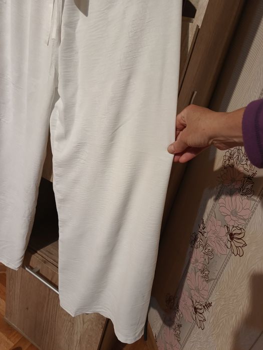 Spodnie damskie szeroki nogawki