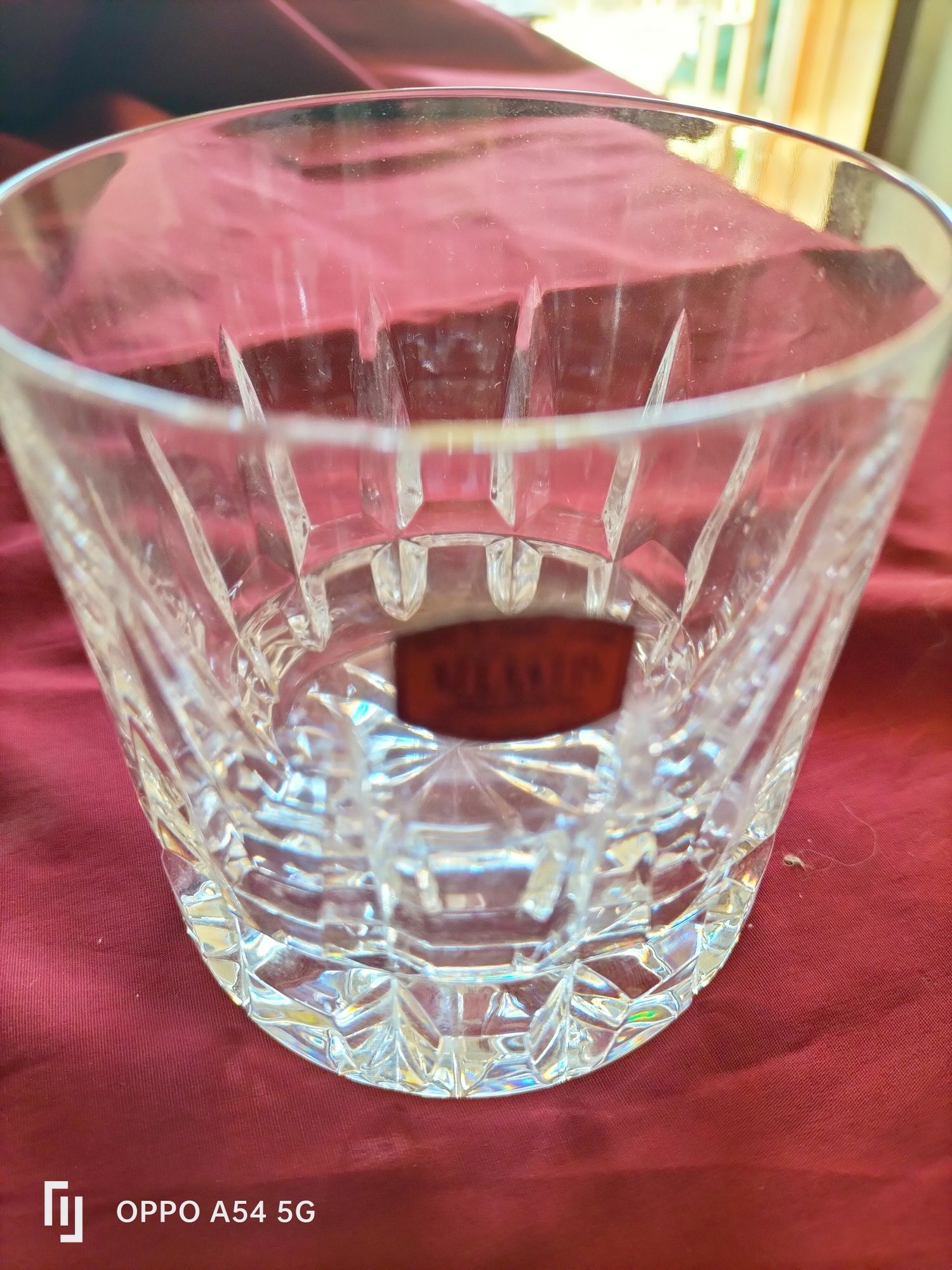Conjunto de 4 copos cristal Atlantis ,novos,nunca usados