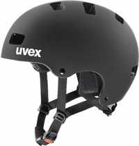 Kask dla dzieci/młodzieży Uvex Kid 3 CC black matt, orzeszek, r. 55-58