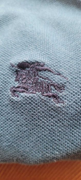 Polo Burberry (Azul Turquesa)