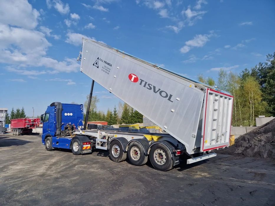 Tisvol  Naczepa wywrotka Tisvol aluminiowa