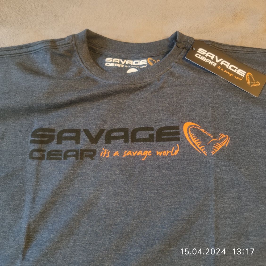 Футболка Savage Gear Signature Logo T- Shirt - L