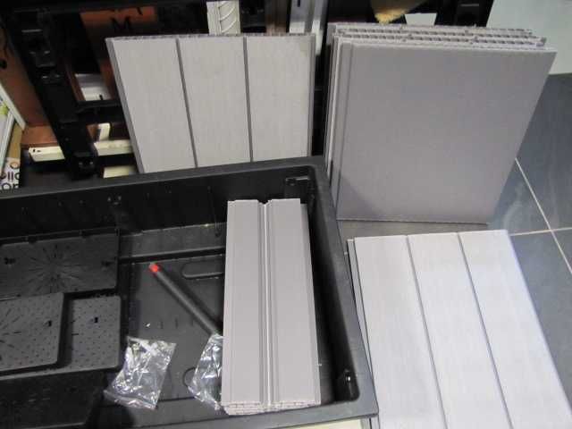 Donica podwyższona grządka dla roślin Keter Seqouia Medium szara 88L