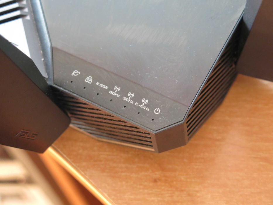 Роутер ігровий WiFi6 Asus GT-AXE11000 мінімальна затримка по WiFi