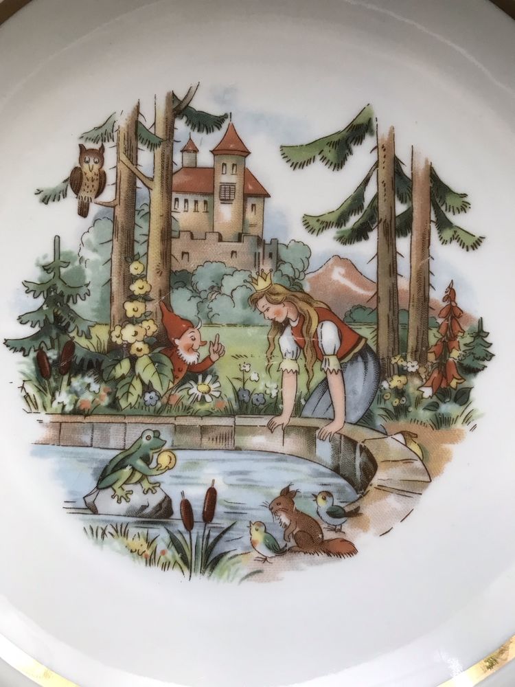 Тарелка детская, Германия, KAHLA, фарфор, новая