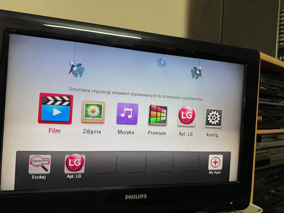 Odtwarzacz blu-ray LG BD420 HDMI pilot