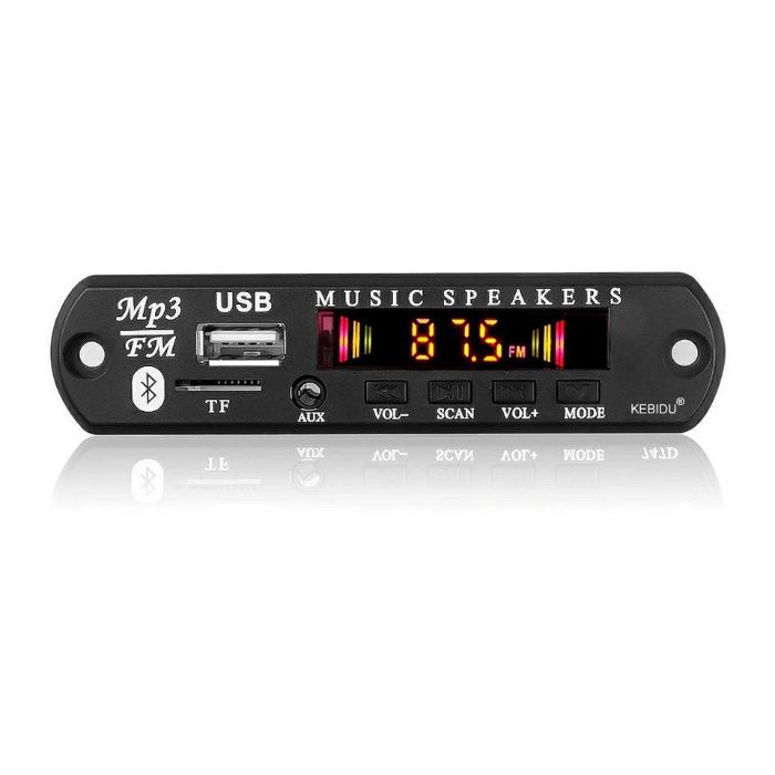 Блютус 5.0 прийомник в машину MP3 декодер FM радио TF USB 3,5мм