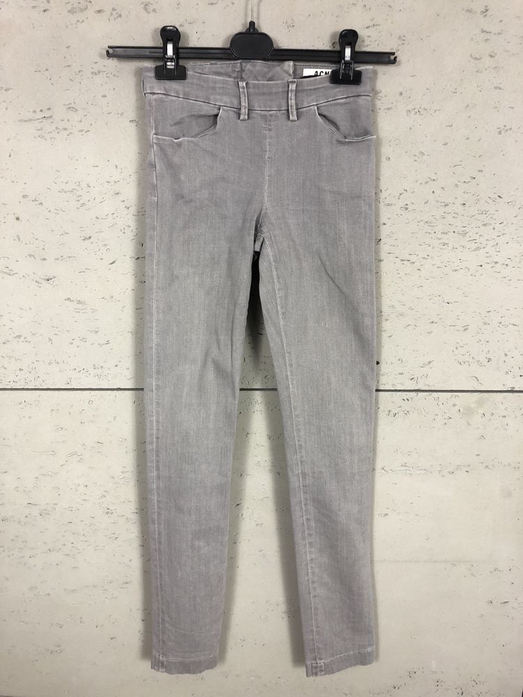 Acne Studios Skin Grey roz. W23 L32 damskie dżinsy premium