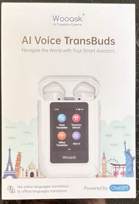 Phones tradutor instantaneo com IA