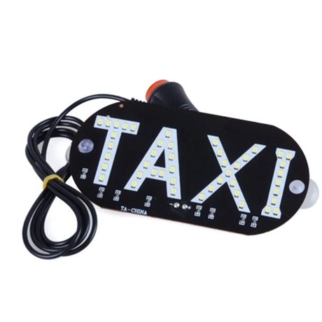 Табличка Taxi LED