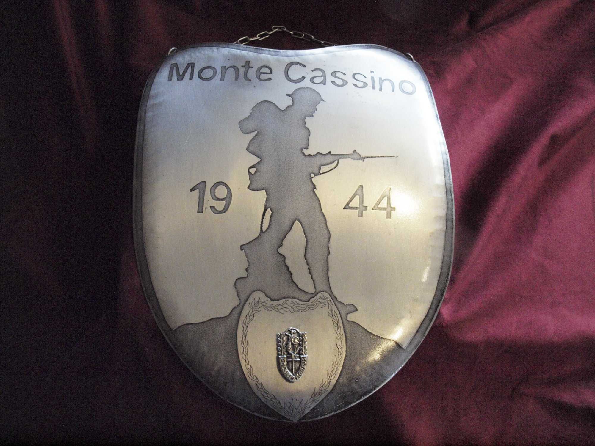 ryngraf Monte Cassino 1944 - 2 Korpus Polski - do szabel