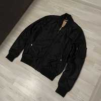 Нейлоновый бомбер Alpha Industries Ma-1 bomber black