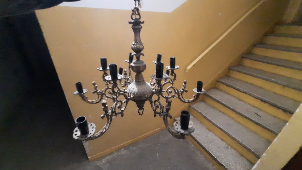 Żerandol 2 rzędy 12 żarówek