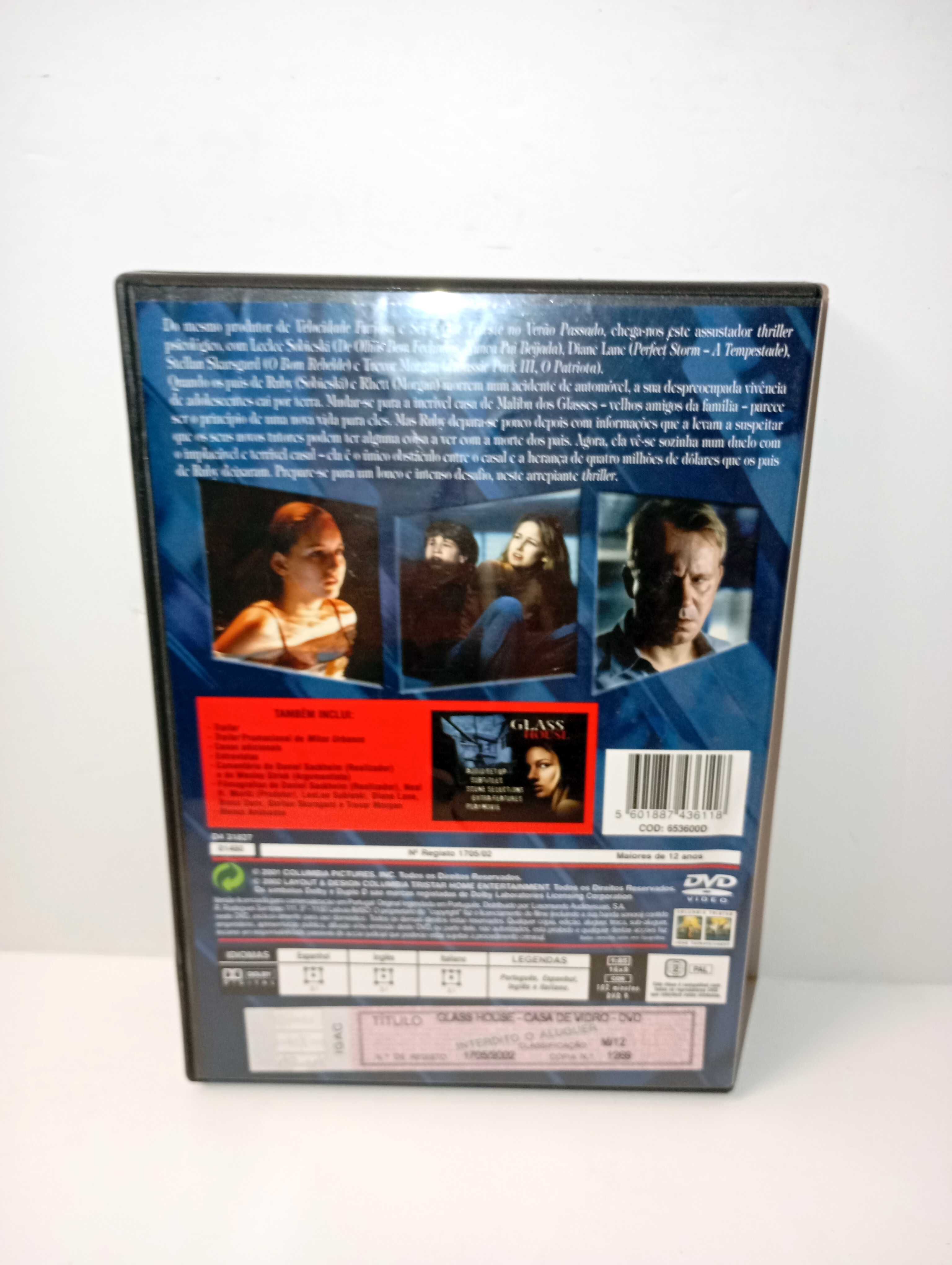Casa de Vidro - DVD Original