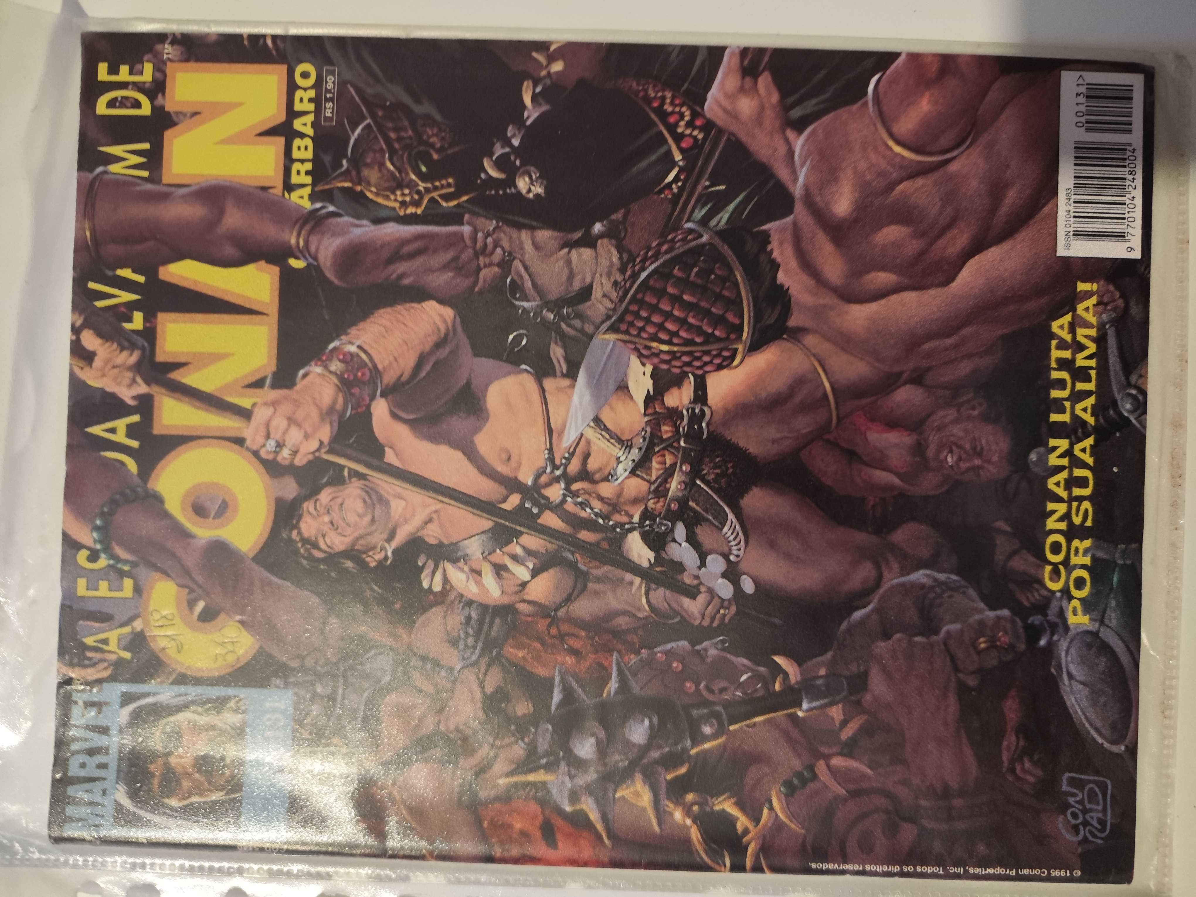 Banda desenha Conan - a espada selvagem (conjunto)