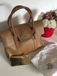 Torebka Mulberry Bayswater brązowa oryginalna z rachunkiem