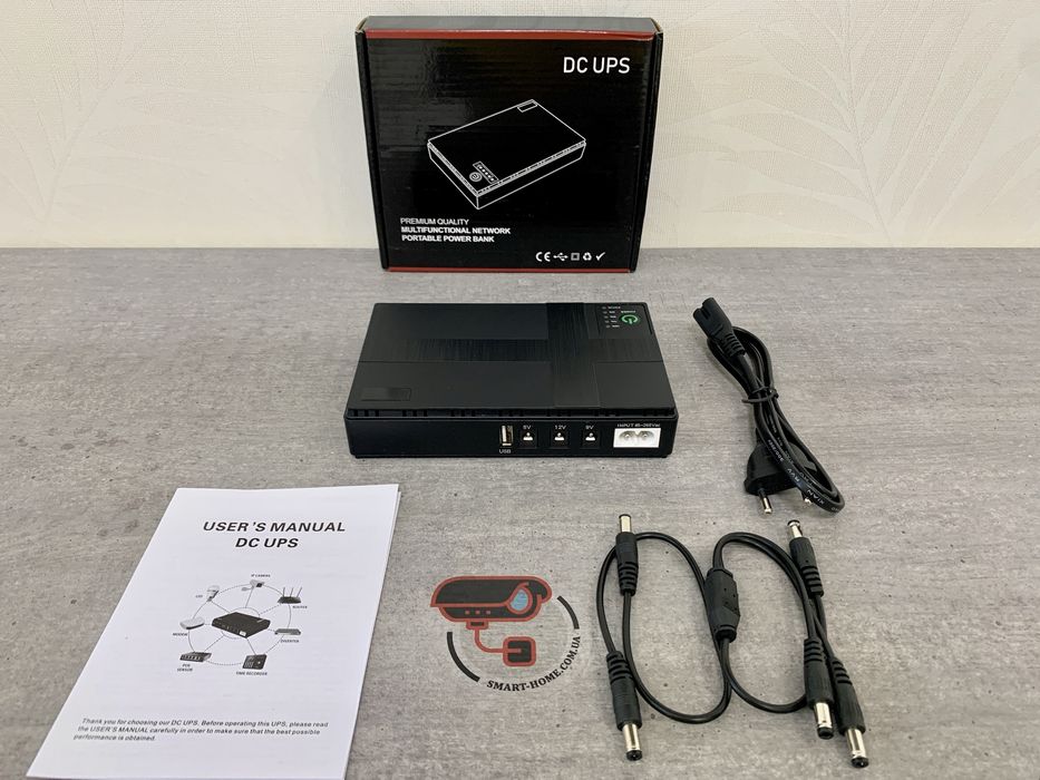 ХІТ‼️ДО 14 ГОД 5 9 12 24В безперебійник для роутера оптики ДБЖ ИБП UPS