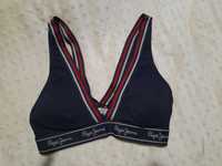 Pepe Jeans sportowy stanik rozm. S kolor granat