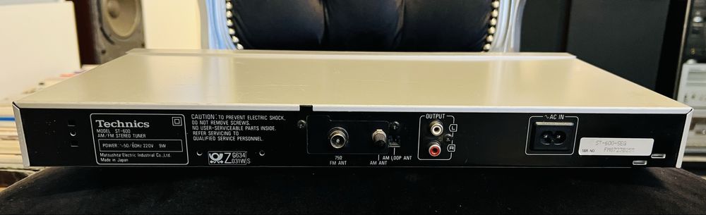 Technics ST-600 radio tuner fm am