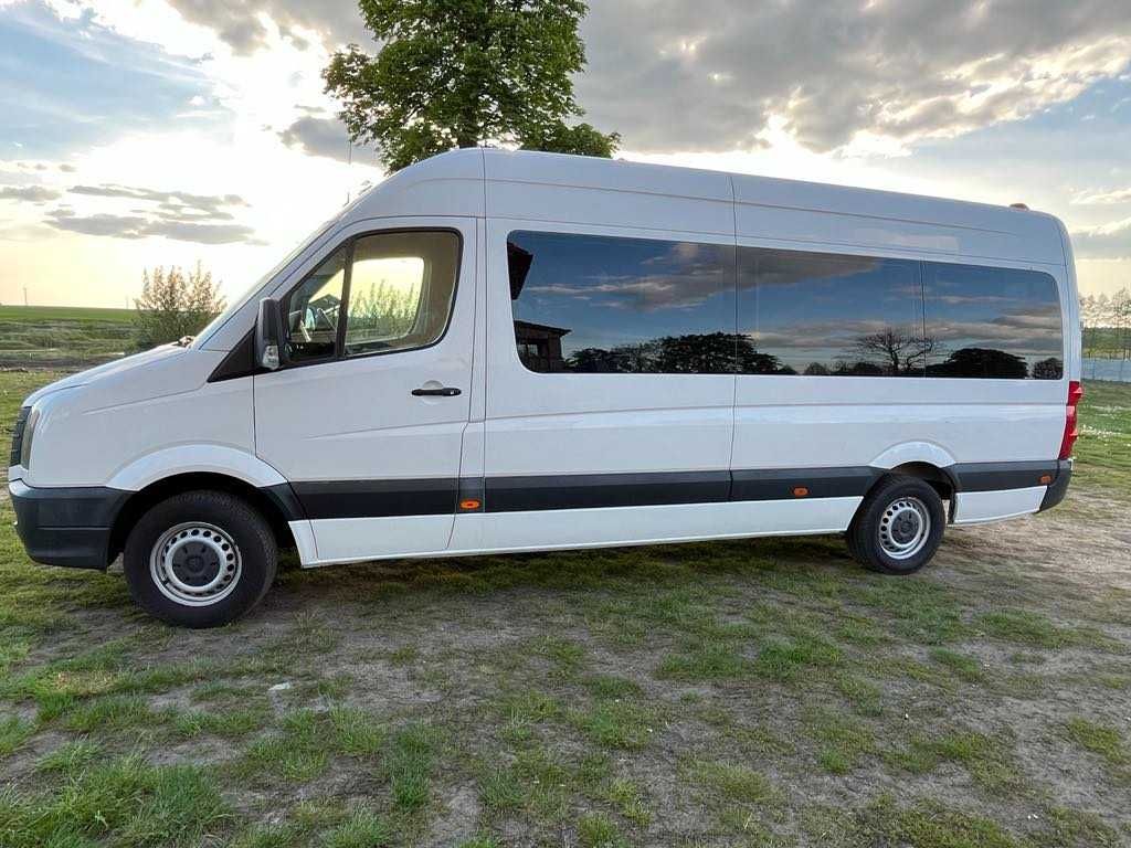 Volkswagen Crafter 9 osobowy Rampa Dla Niepelnosprawnych Long