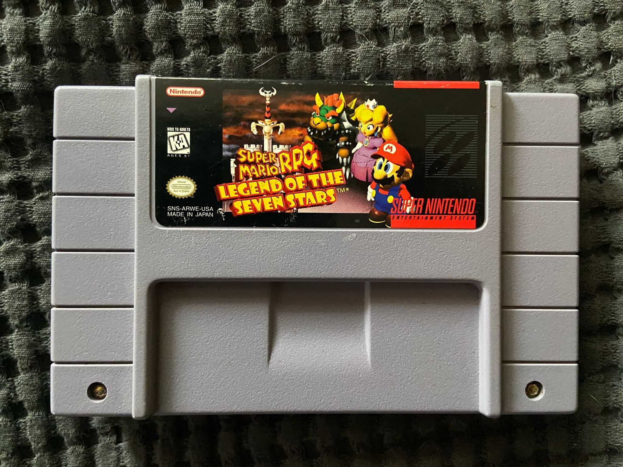 Super Mario RPG SNES wersja NTSC USA angielski CIB