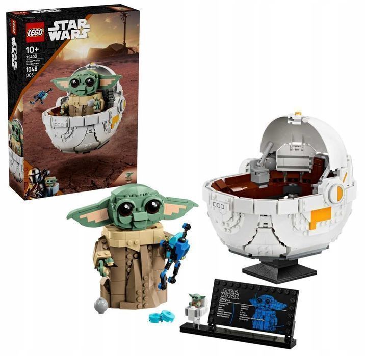 LEGO® STAR WARS 75403 Grogu w wózku