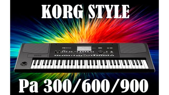 Стилі для синтезаторів Korg Pa 300/600/900/700/1000/3Х/4Х