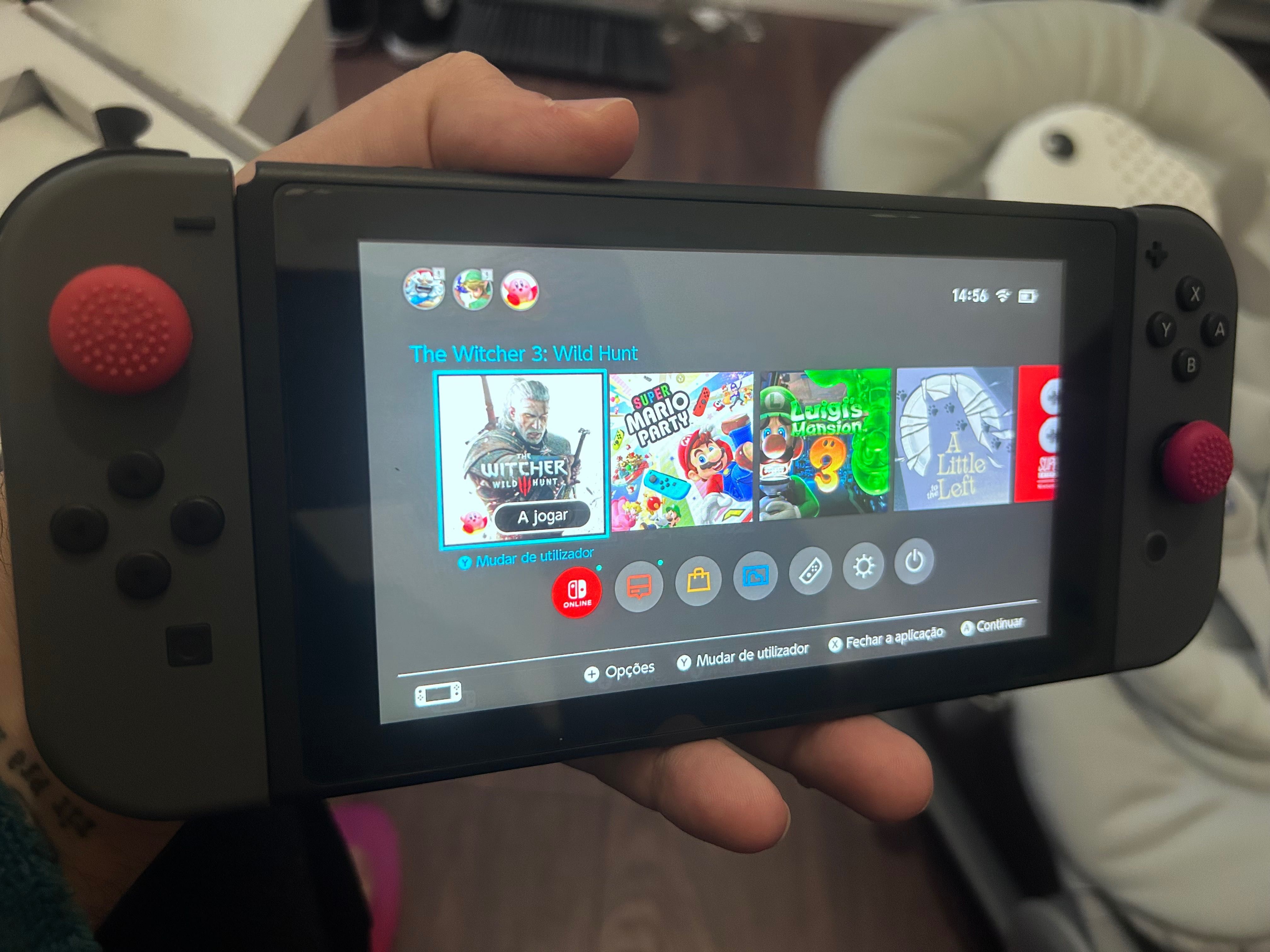 Nintendo Switch como novo