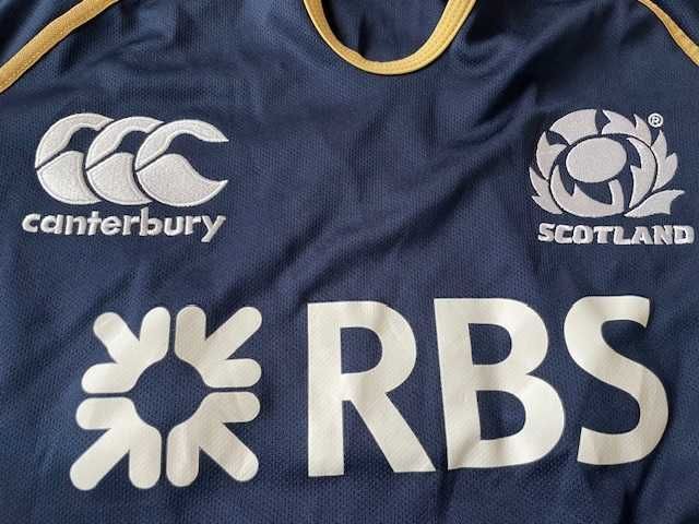 Koszulka rugby Szkocja Canterbury rozmiar XL