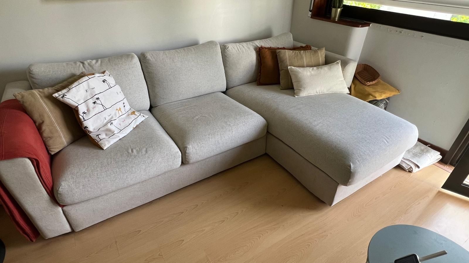 Sofá IKEA Vimle Cinzento Claro