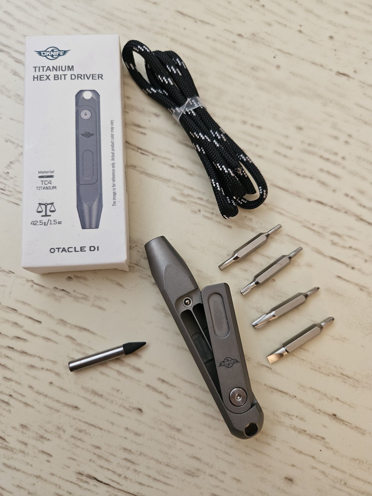 Oknife Otacle U1, U1 Pro, D1, A1 Nano, змінні леза, викрутка, компас