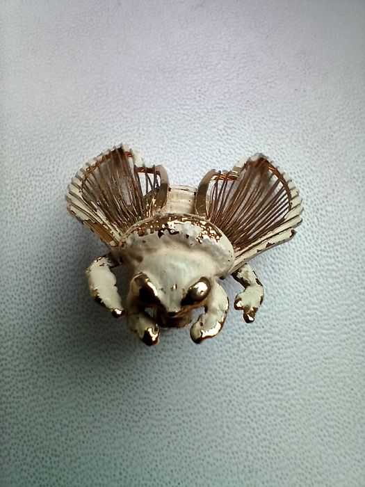 Broszka Kostiumowa amerykańskiej firmy MONET bardzo szczegółowa WARTO!