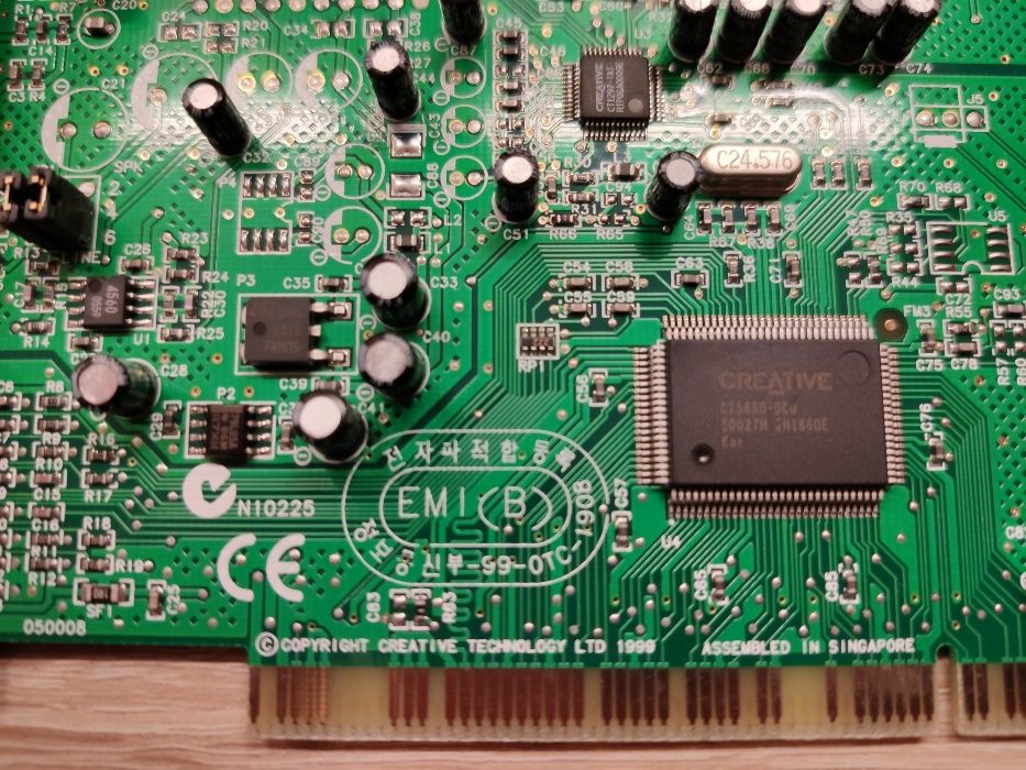 Karta dźwiękowa sound blaster CT4810 na PCI