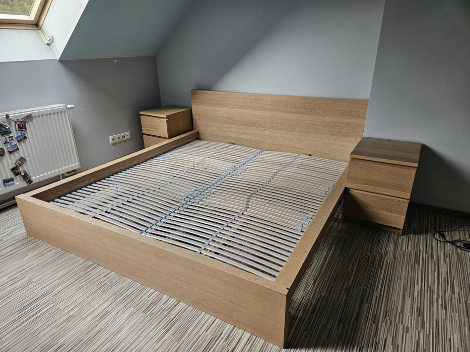 Łóżko 180x200 plus szafki