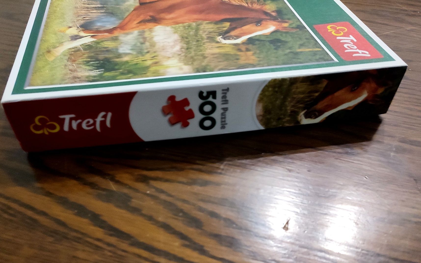 Puzzle trefl 500 elementów - Piękno galopu Koń - wzór nr 37184