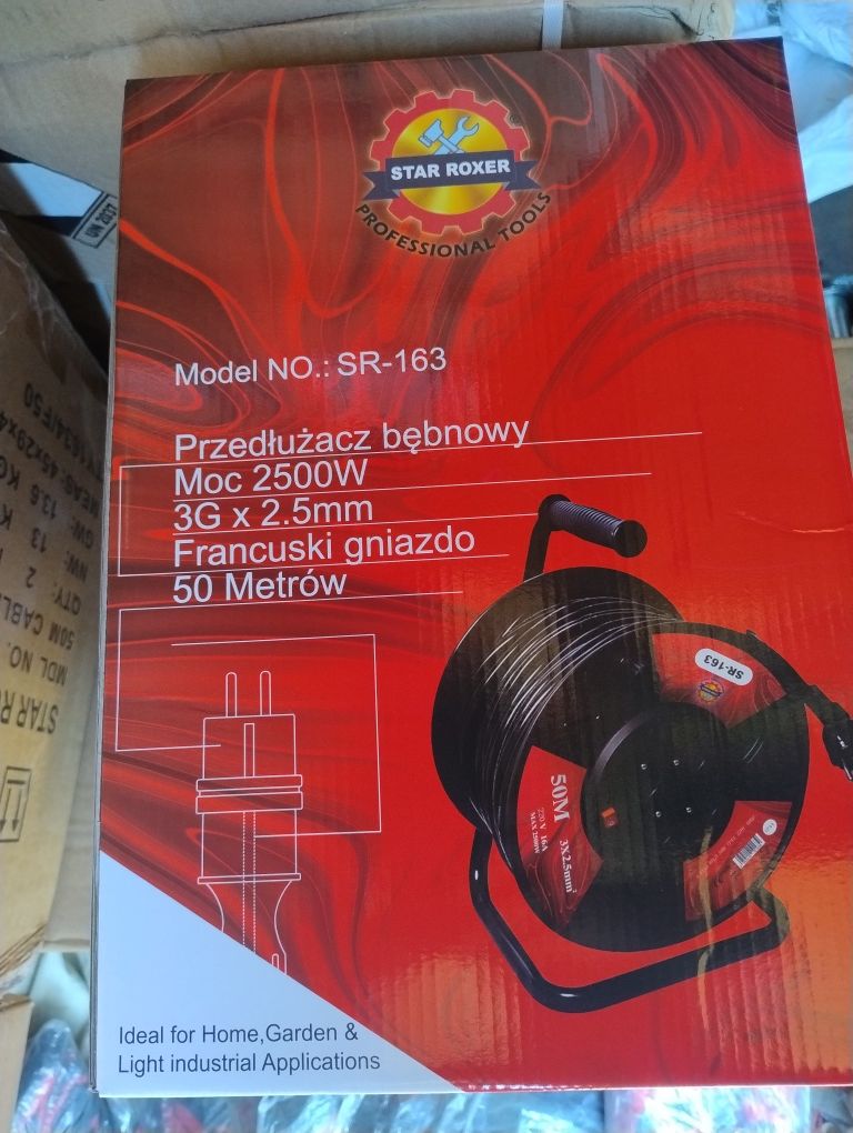 Przedłużacz 50m 3x2,5