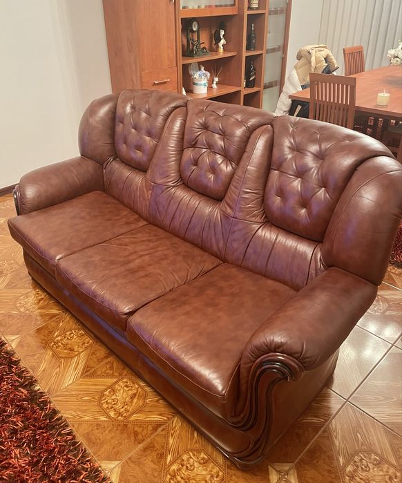 Conjunto de sofás + mesa para sala Novos